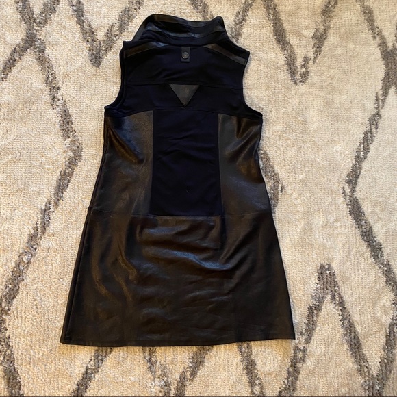 MC Planet Leather-Look Dress - Picture 6 of 7
